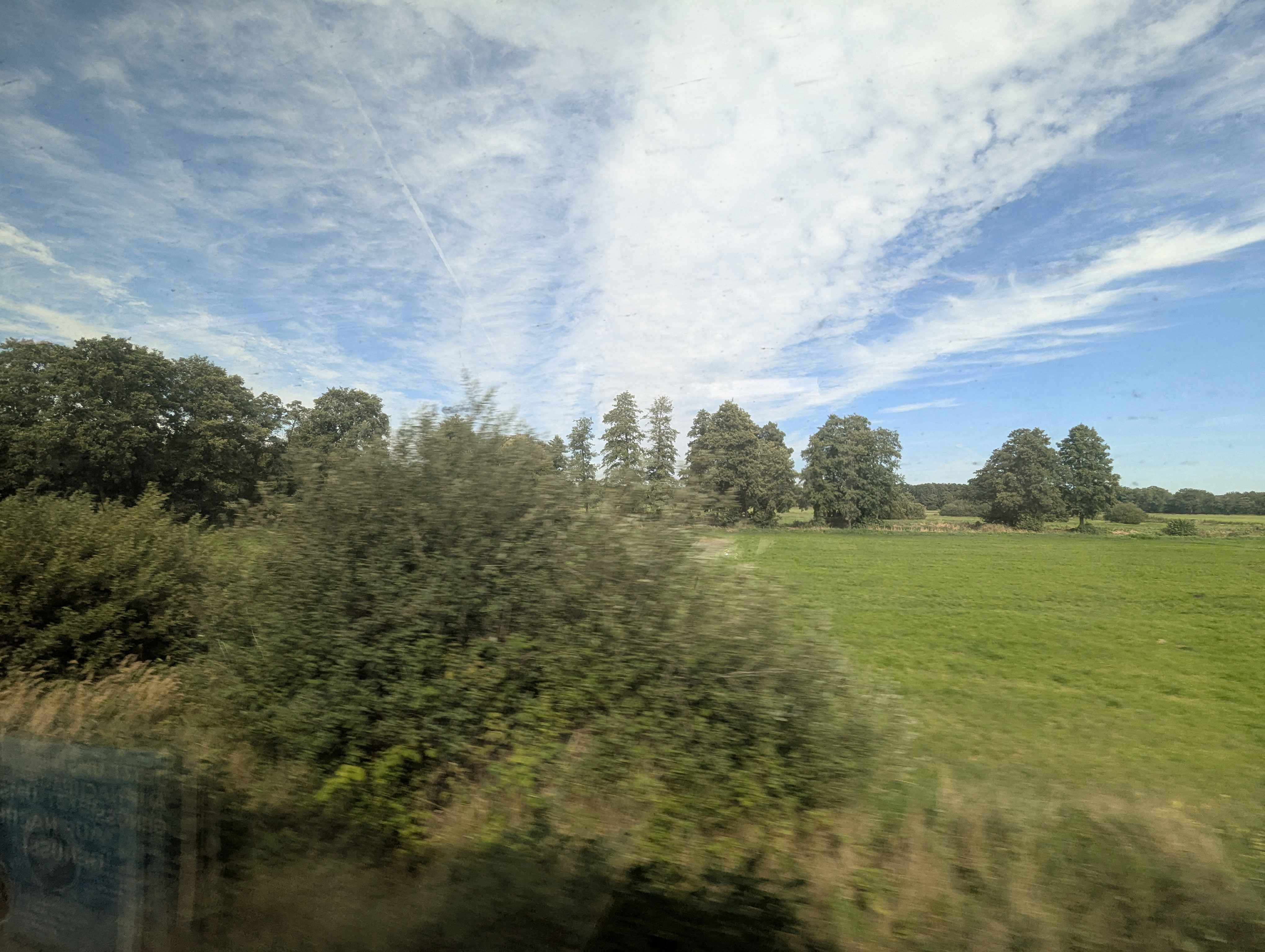 Train to Muenster, Germany